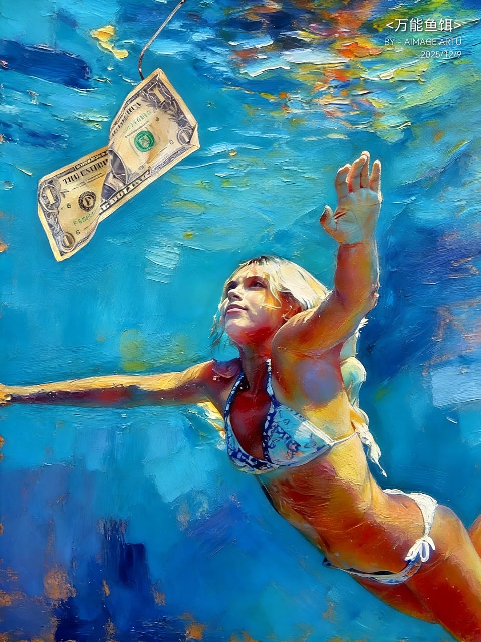 插画《万能鱼饵》