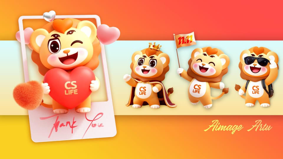 【个案】一个三视图打通全套IP视觉